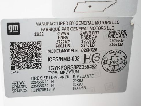 Used 2023 Cadillac XT6 Sport w/ Technology Package AWD/4WD image 39