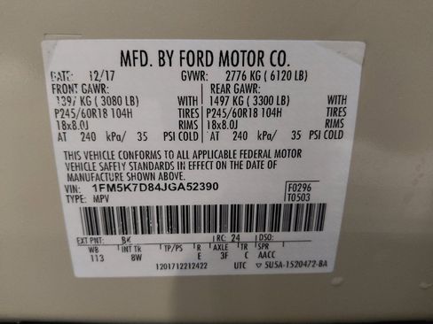 Used 2018 Ford Explorer XLT FWD image 33