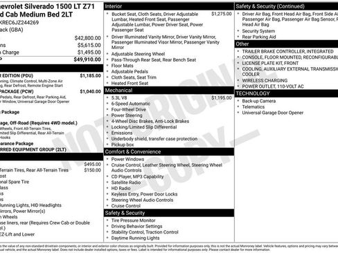 Used 2018 Chevrolet Silverado 1500 LT w/ All Star Edition AWD/4WD image 2