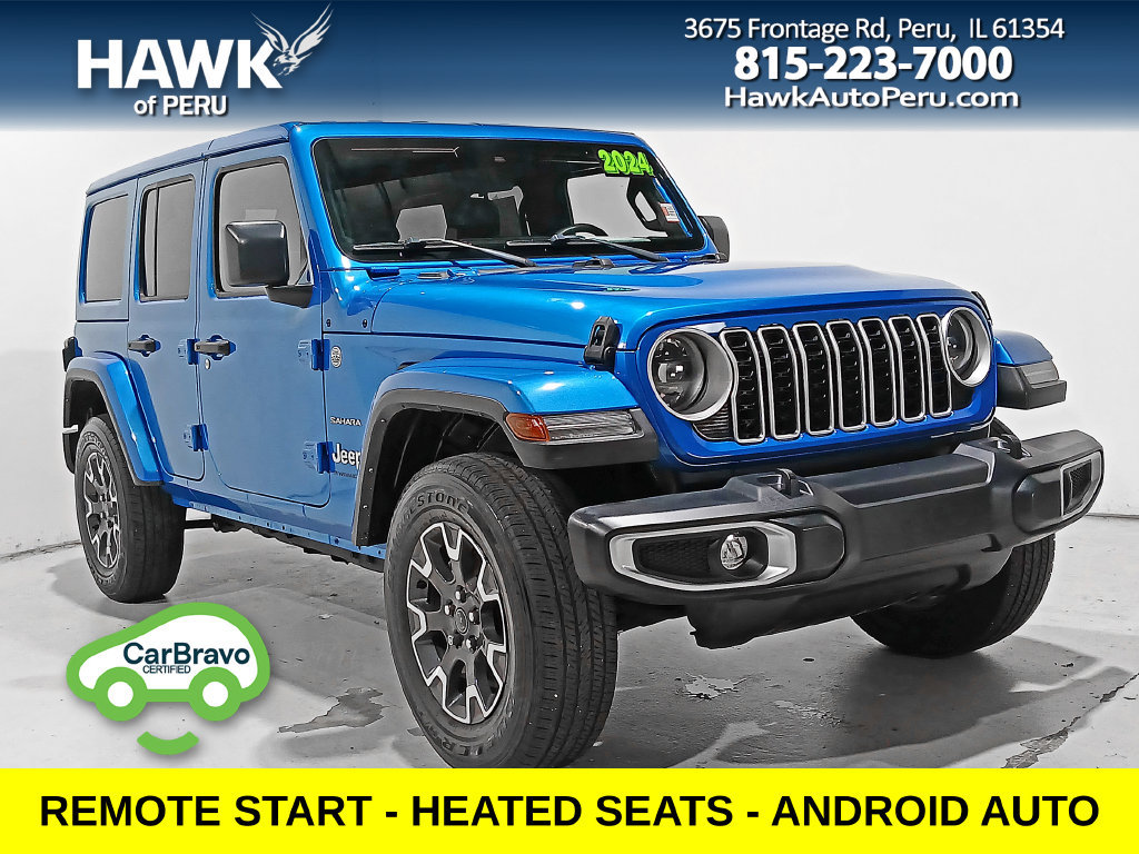Used 2024 Jeep Wrangler Unlimited Sahara AWD/4WD image 1