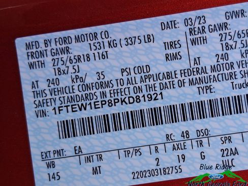 Used 2023 Ford F150 XLT w/ Equipment Group 301A Mid AWD/4WD image 24