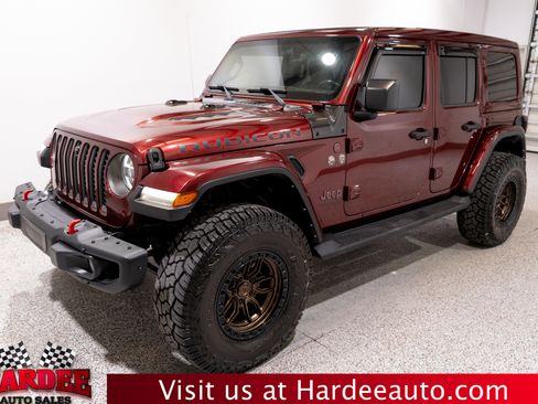 Used 2021 Jeep Wrangler Unlimited Rubicon AWD/4WD image 2