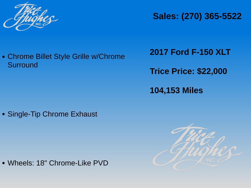 Used 2017 Ford F150 XLT w/ Equipment Group 302A Luxury AWD/4WD image 14