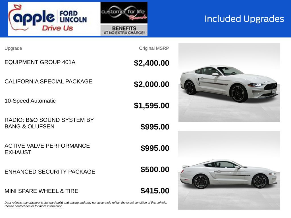 Certified 2021 Ford Mustang GT Premium w/ Equipment Group 401A RWD image 4