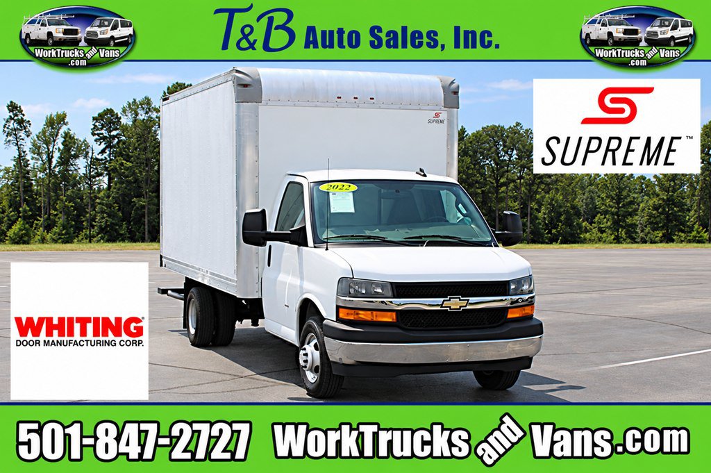 Used 2022 Chevrolet Express 3500 w/ Power Convenience Package RWD image 1
