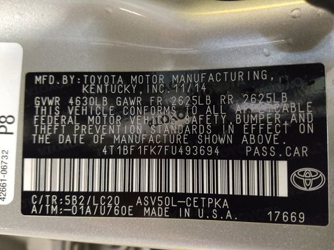 Used 2015 Toyota Camry XSE image 33