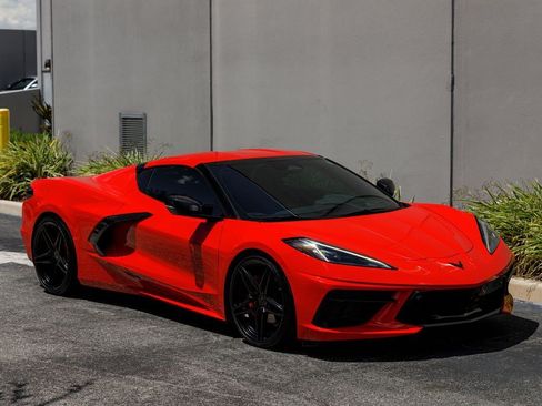 Used 2024 Chevrolet Corvette Stingray Preferred Cpe w/ Stealth Interior Trim Package RWD image 7