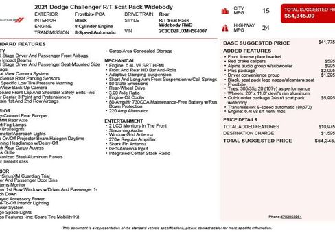 Used 2021 Dodge Challenger R/T Scat Pack image 3