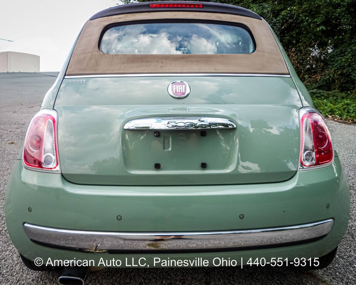 Used 2013 FIAT 500 Lounge w/ Luxury Leather Pkg FWD image 7