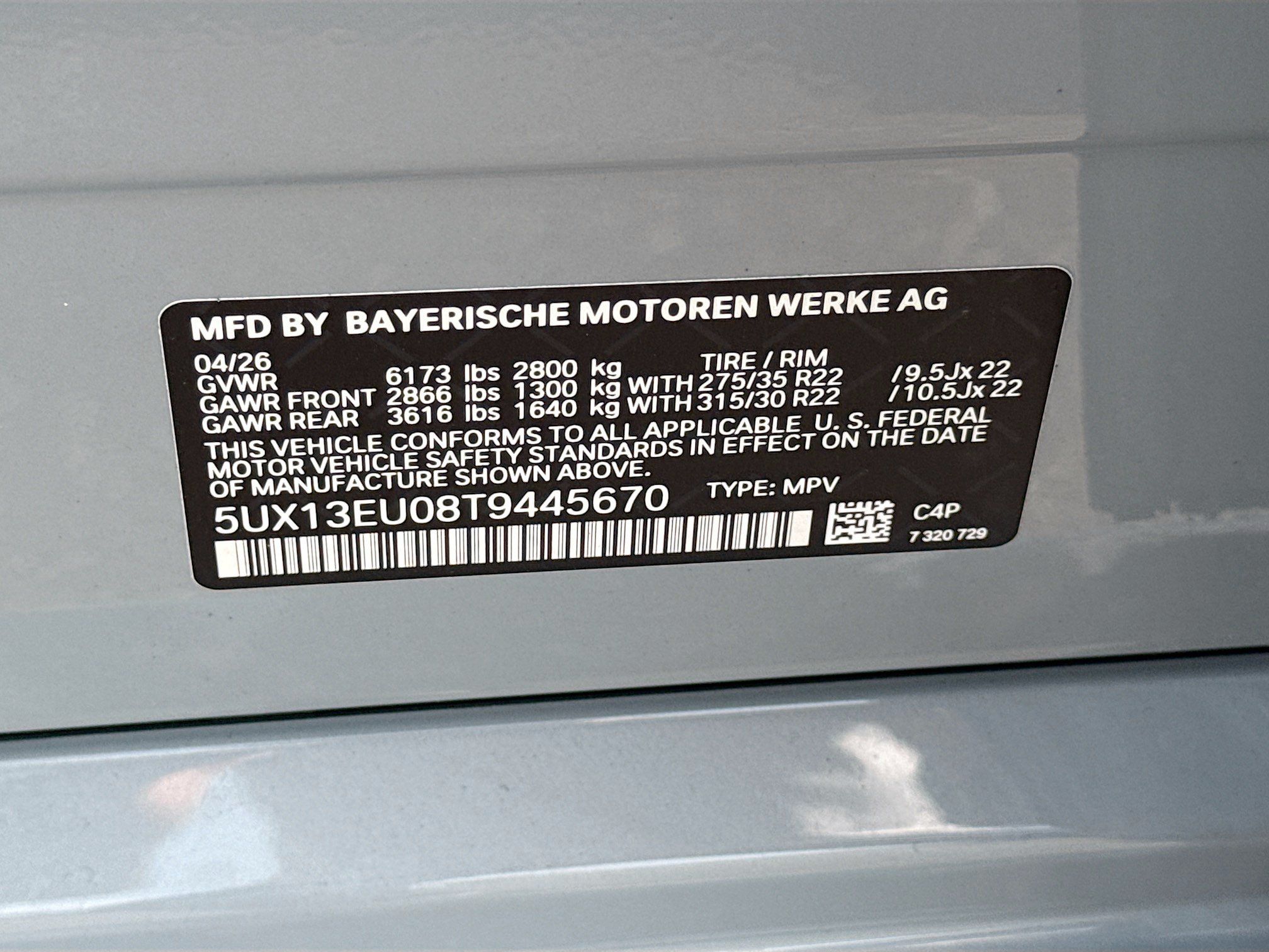 New 2026 BMW X5 sDrive40i w/ M Sport Package RWD image 43