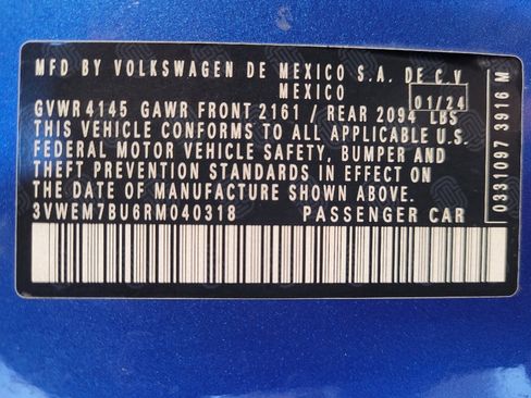 Used 2024 Volkswagen Jetta SE FWD image 33