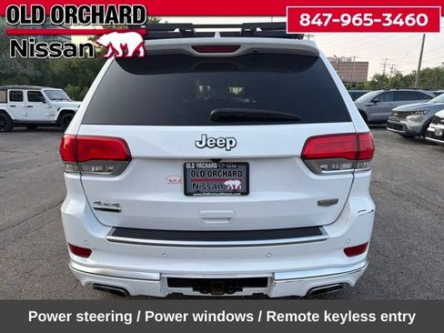 Used 2018 Jeep Grand Cherokee Summit w/ Platinum Series Group AWD/4WD image 8