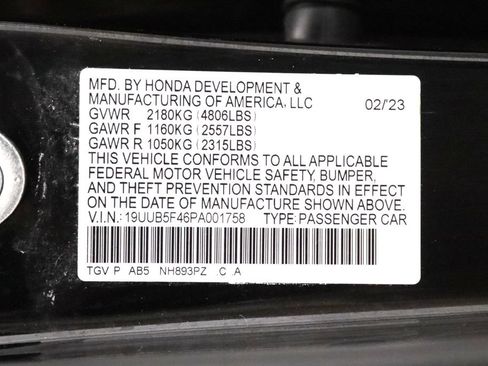 Used 2023 Acura TLX w/ Technology Package FWD image 28