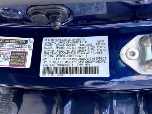 Used 2022 Honda CR-V EX-L image 37