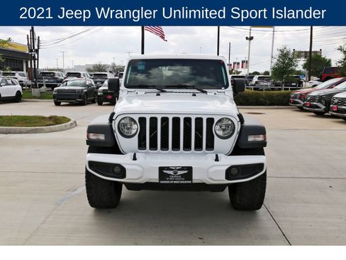 Used 2021 Jeep Wrangler Unlimited Sport AWD/4WD image 2