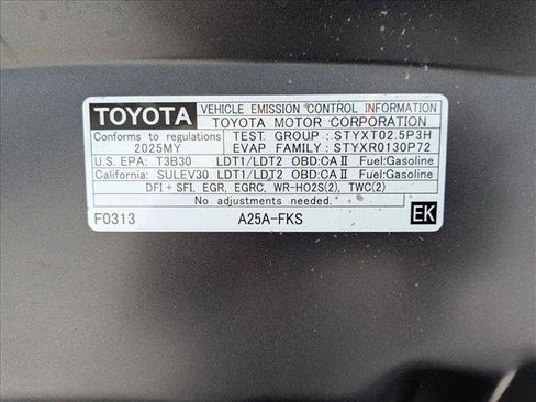 Used 2025 Toyota RAV4 LE FWD image 25