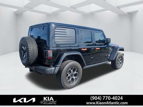 Used 2021 Jeep Wrangler Unlimited Rubicon w/ Steel Bumper Group AWD/4WD image 3