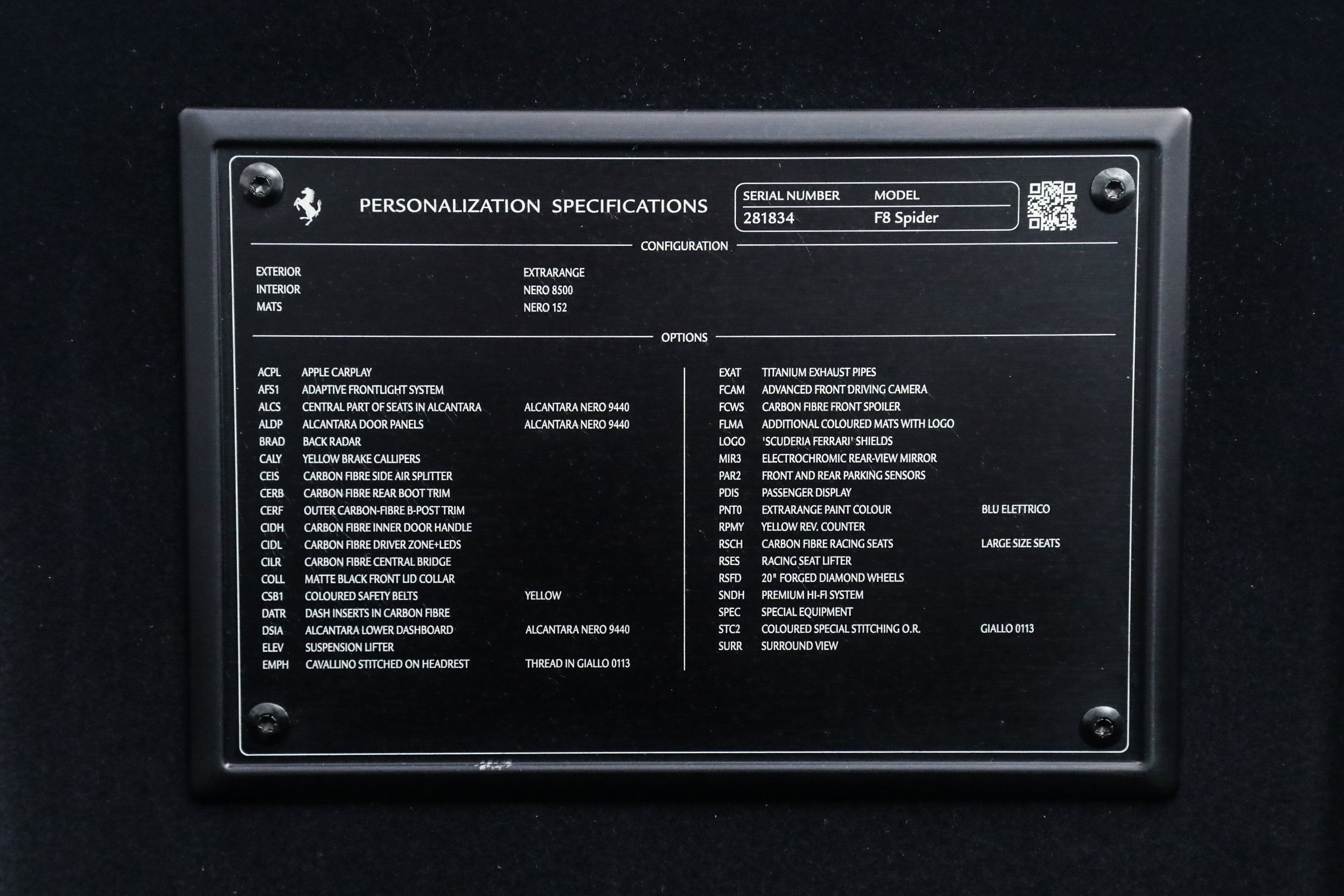 Certified 2022 Ferrari F8 Tributo RWD image 37