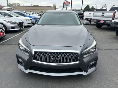 Used 2016 INFINITI Q50 Red Sport 400 image 3