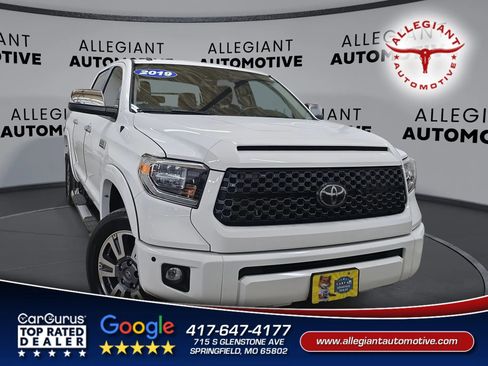 Used 2019 Toyota Tundra Platinum image 1
