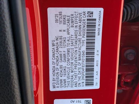 Used 2026 Honda Civic Sport Touring image 25