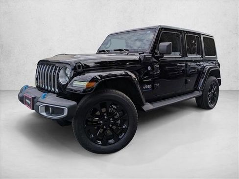 Used 2023 Jeep Wrangler Sahara w/ Cold Weather Group image 1