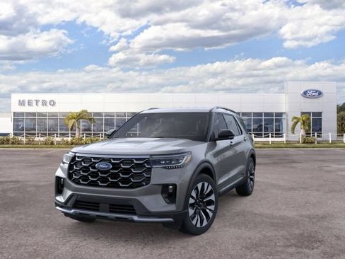 New 2026 Ford Explorer Platinum w/ LUX Leather Package AWD/4WD image 2