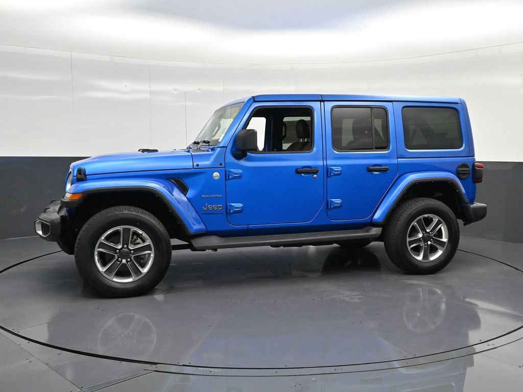 Used 2023 Jeep Wrangler Unlimited Sahara w/ LED Lighting Group AWD/4WD image 7