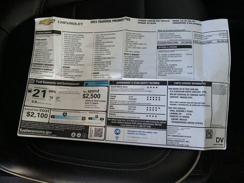 Certified 2023 Chevrolet Traverse Premier image 18