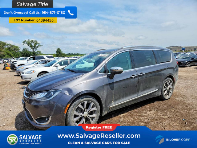 Used 2017 Chrysler Pacifica Limited w/ Advanced Safetytec Group FWD image 1