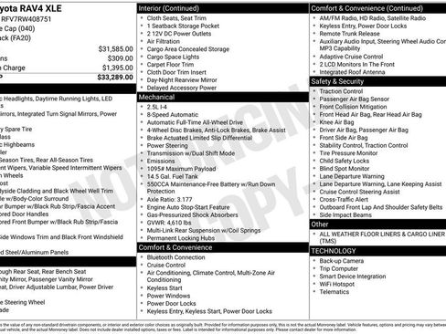 Certified 2024 Toyota RAV4 XLE AWD/4WD image 3