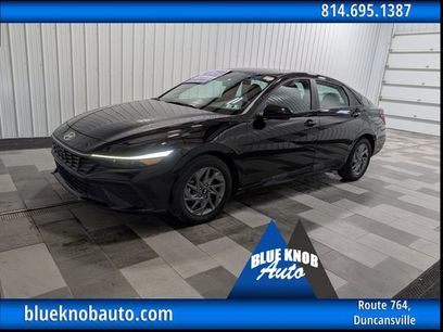 Used 2024 Hyundai Elantra Blue