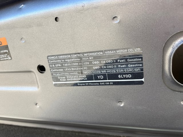 Used 2024 Nissan Sentra SV w/ All-Weather Package FWD image 10