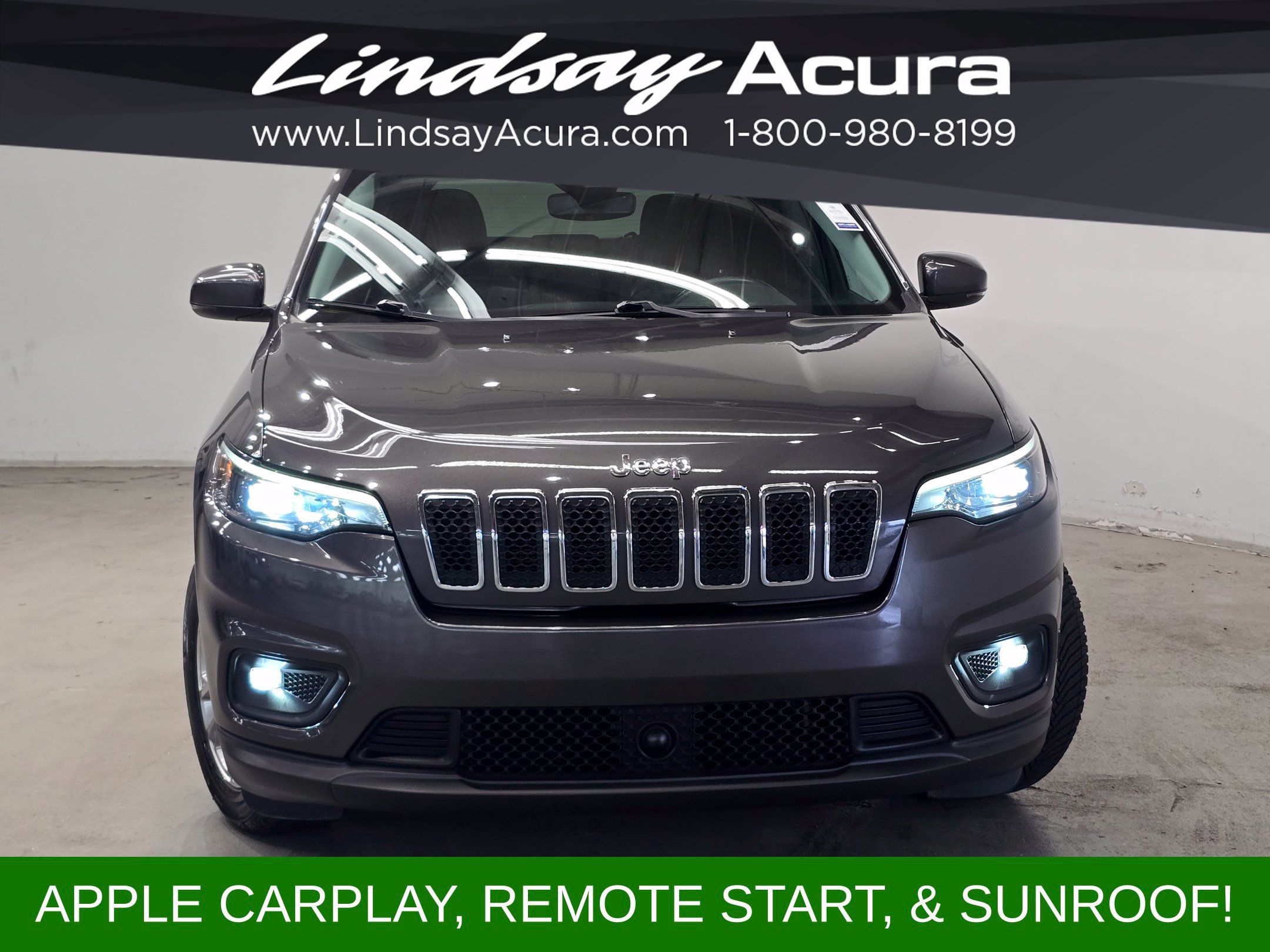 Used 2021 Jeep Cherokee Latitude Plus w/ Sun & Sound Group FWD image 2