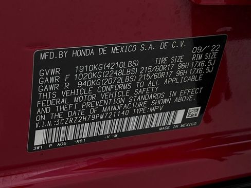 Used 2023 Honda HR-V EX-L image 22