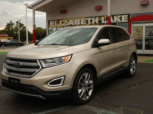 Used 2018 Ford Edge Titanium w/ Ford Safe & Smart Package AWD/4WD image 1