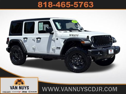 Used 2024 Jeep Wrangler Unlimited Sport AWD/4WD image 1