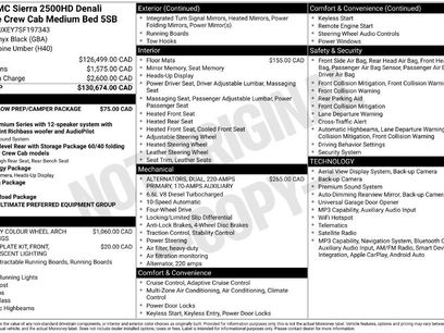 Used 2025 GMC Sierra 2500 Denali Ultimate w/ Snow Plow Prep/Camper Package