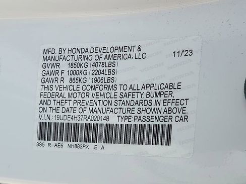 Certified 2024 Acura Integra A-Spec FWD image 27