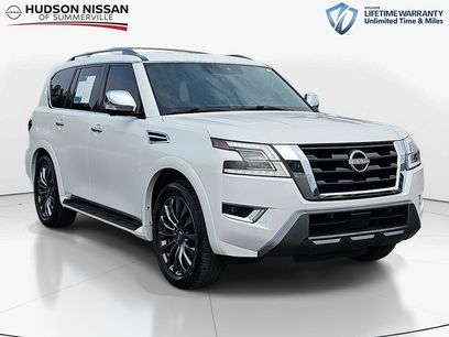 Used 2023 Nissan Armada Platinum w/ Captain's Chairs Package