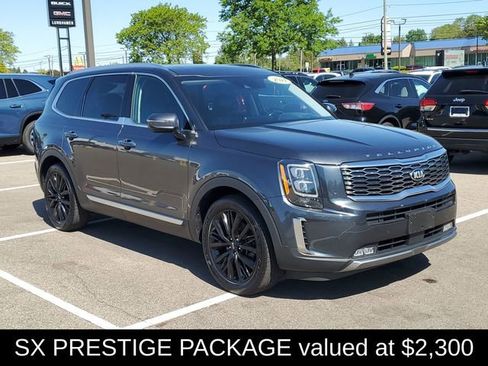 Used 2021 Kia Telluride SX w/ SX Prestige Package AWD/4WD image 3