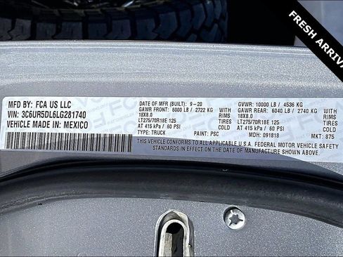 Used 2020 RAM 2500 Big Horn w/ Level 1 Equipment Group image 19