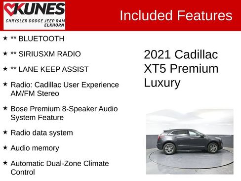 Used 2021 Cadillac XT5 Premium Luxury FWD image 3