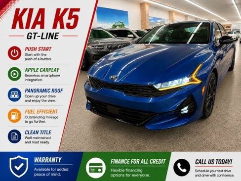 Used 2021 Kia K5 GT-Line AWD/4WD image 1