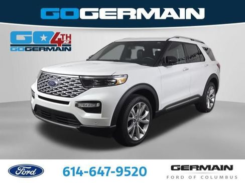Certified 2023 Ford Explorer Platinum w/ Technology Package AWD/4WD image 1