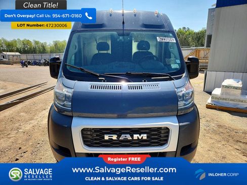 Used 2020 RAM ProMaster 3500 FWD image 7
