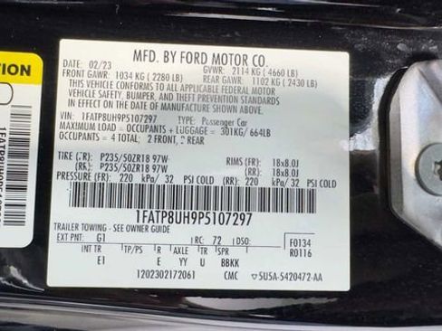 Used 2023 Ford Mustang Premium RWD image 37