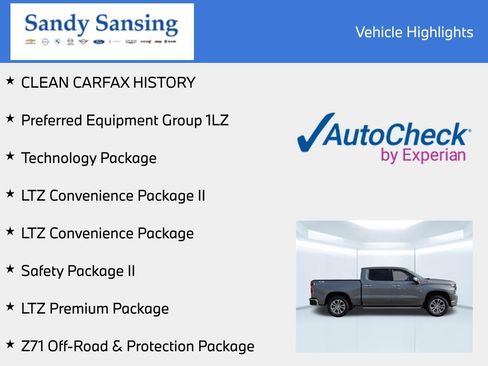 Used 2019 Chevrolet Silverado 1500 LTZ w/ LTZ Premium Package image 7