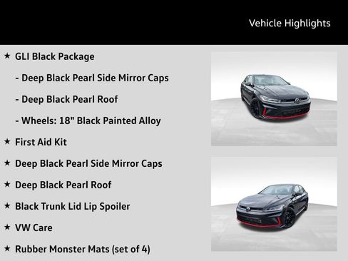 New 2026 Volkswagen Jetta GLI Autobahn FWD image 16