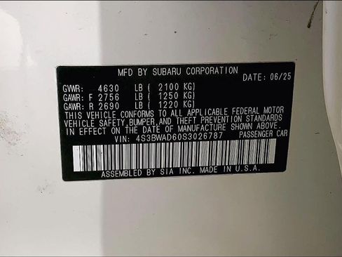 Used 2025 Subaru Legacy Premium AWD/4WD image 34